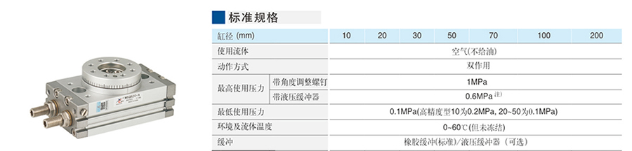 星辰氣缸-MSQ系列