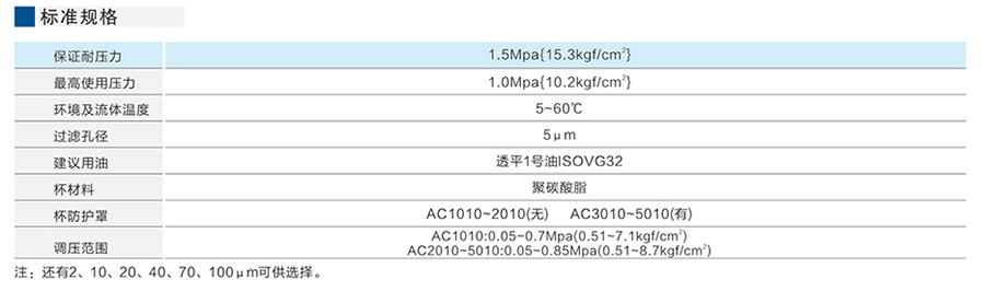 星辰過(guò)濾器-AC系列