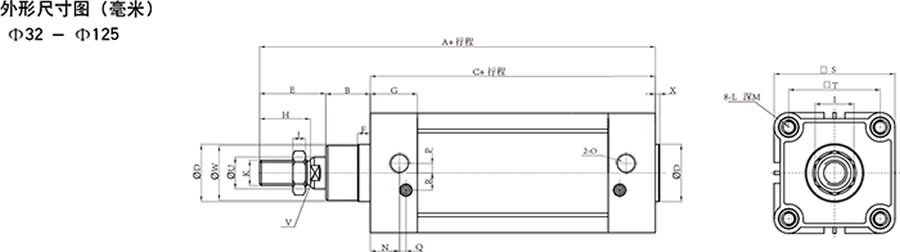天工氣缸-TGD系列