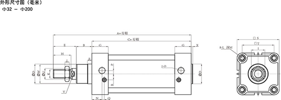 天工氣缸-TGI系列